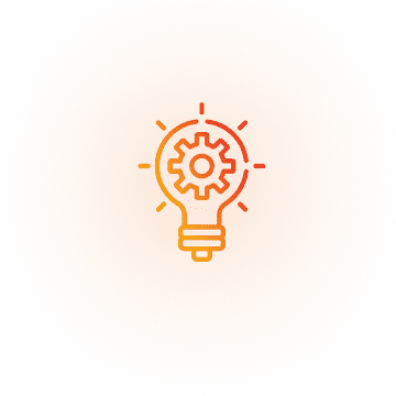 A glowing bulb icon represents Innovation.